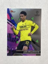 Jude Bellingham #77 2021-22 Topps Finest Uefa Champions Soccer - £4.63 GBP