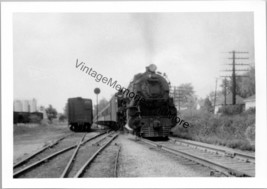 1952 Pennsylvania Railroad 3560 Steam Locomotive Dayton, OH Real Photo T2-732 - £19.90 GBP