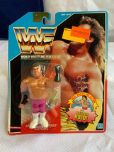 1990 Hasbro World Wrestling BRUTUS &quot;THE BARBER&quot; BEEFCAKE Figure in Blist... - $89.05