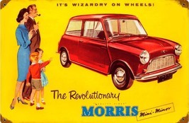 Morris Mini-Minor Vintage Metal Sign - £19.63 GBP
