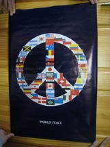 World Peace Poster Peace Sign - $497.38 MXN