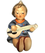 Hummel Goebel Figurine #53 Joyful Girl with Banjo 3 3/4” - £16.48 GBP