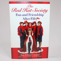 SIGNED The Red Hat Society Fun And Friendship After Fifty Cooper Paperback Book - £12.14 GBP