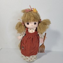 Precious Moments 1988 Musical Doll Fall Four Seasons Plays Music Autumn Leaves - £11.70 GBP