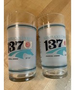 (2) 137th Kentucky Derby Commemorative Glass Churchill Downs Race Horse - $9.40