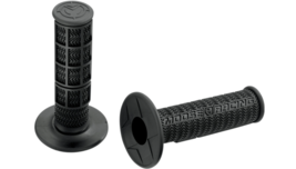 Moose Racing 7/8&quot; Black Stealth MX Grips For Honda CR 125 250 500 CRF 250R 450R - £7.13 GBP