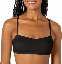 Hanes Women&#39;s Eco Luxe Bandeau Contour Wirefree DHY205, Black, L/D-DD - $11.30