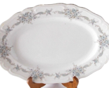 GOLD CHINA LESLIE 3346 Vintage Meat Platter Porcelain Ceramic Made In Japan - £15.73 GBP