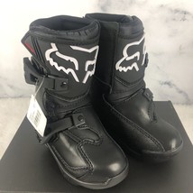 Fox Racing Comp K Kids MX Boots - Black - 24015-001 Size 12 - £55.44 GBP