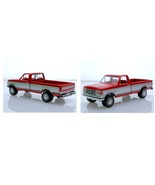 1:64 Ford F-150 XL Briicknose Lifted Pickup Truck Diecast Model Red &amp; Si... - £26.06 GBP