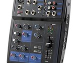 Gemini Sound GEM-05USB - 5-Channel Bluetooth Audio Mixer, USB Playback, ... - £56.18 GBP+