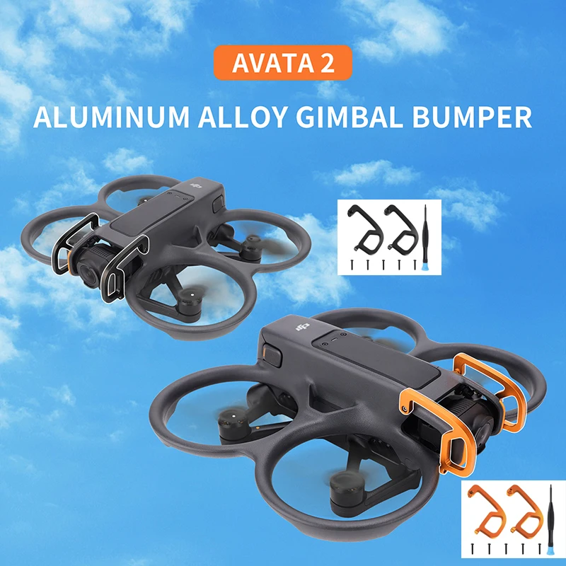 New Gimbal Bumper for DJI Avata 2 Drone Guard PTZ Protect Bar Aluminum A... - $81.99
