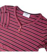 Old Navy Women&#39;s Ribbed Knit Striped Tunic Dress Red &amp; Black Size XL 3/4... - €18,56 EUR