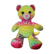 Build A Bear Workshop Lisa Frank Inspired 17&quot; Rainbow Leopard Plush BAB - £15.97 GBP