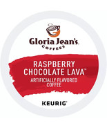 GLORIA JEAN&#39;S RASPBERRY CHOCOLATE LAVA COFFEE KCUPS 96CT - $81.68 CAD