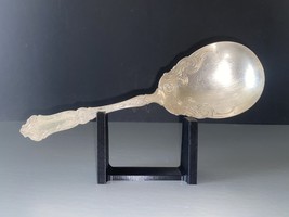 Beautiful Floral Patterned Serving Spoon By R. Wallace 1835 -- 188 Years Old! - £23.98 GBP