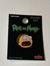 Rick And Morty Funny Anime Morty Adult Terrified Morty Show Enamel Carto... - $9.99