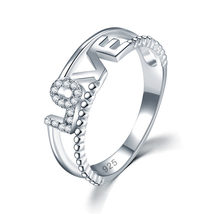 Solid 925 Sterling Silver Ring - £80.17 GBP