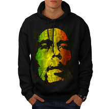 Wellcoda 420  Peace Rasta Mens Hoodie, Reggae Casual Hooded Sweatshirt - £26.20 GBP+