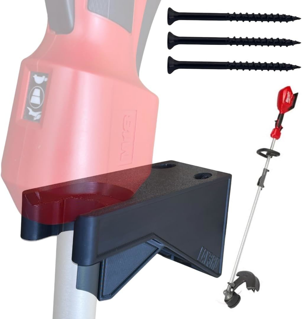 Wall Mount For Milwaukee M18 Fuel String Trimmer Compatible With 2825-20 - - $38.94