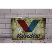 Valvoline Retro Look Metal Sign 12&quot; x 8&quot; Wall Decor - $12.59