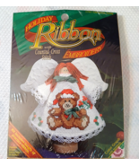 DMC Counted Cross Stitch Angel Doll Christmas Teddy #1761 NIP - $6.09 CAD