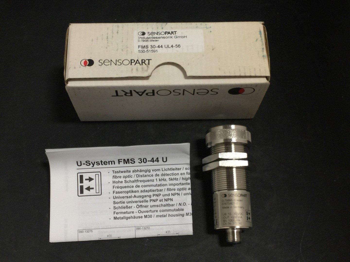 Sensopart FMS30-44UL4-56 Fiber Optic Sensor 10-30VDC  - $172.00