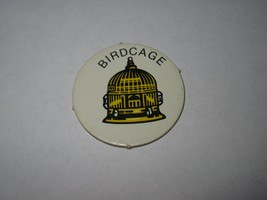1983 Scavenger Hunt Board Game Piece: Birdcage Circle Tab - £0.79 GBP