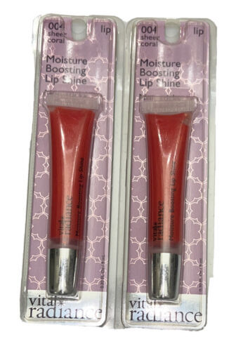Pack Of 2 Vital Radiance by REVLON Moisture Boosting Lip Shine Sheer Cor... - $17.59