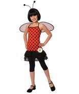 Living Fiction - Love Bug  - Girls Costume - Red/ Black Lady Bug - Large... - £21.86 GBP