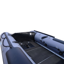 BRIS 1.2mm PVC 14.5 ft Inflatable Boat Inflatable Fishing Pontoon Dinghy Boat image 9