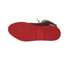 Mens High Top Shoes FIESSO by AURELIO GARCIA Chain Medusa Celebrity 2421 Red image 9
