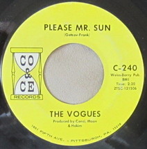 The Vogues - Please Mr. Sun, Vinyl, 45rpm, 1966, Very Good+ condition - £3.09 GBP