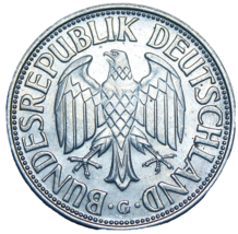 Germany Mark, 1963-G ~Last Year Ever~Eagle~Scarce~Free Shipping~#A07 - £5.45 GBP