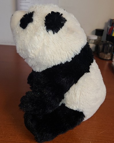 Wild Republic Panda Bear Plush 10 inch Black/White K & M Stuffed Animal Toy. Item image 6