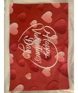 Happy Valentine&#39;s Day Heart Shaped Pattern Door Mat Rug 15.7&quot;x23.6&quot; - £63.22 GBP