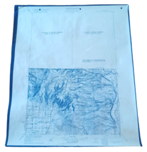 1920 Colockum Pass Quadrangle Washington WA USGS Survey Map - $35.80