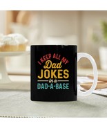 Ceramic Mug – Father&#39;s Day - Dad Jokes - 11 oz White Coffee Mug - $18.26 CAD