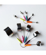 Multicolor Silicone Handle 10Pcs Stainless Steel Measuring Cup Measuring... - $25.33 CAD