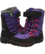 Kamik Girl's Jace Snow Boot Outdoor Rain Boots Waterproof Size 12 Little... - $43.17
