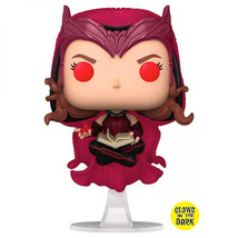 WandaVision Scarlet Witch Glow In The Dark Funko Pop! Vinyl Figure Multi-Color - £14.37 GBP