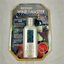Best Wine Master Pocket Reference Device Wine Enthusiast Magazine Review... - £4.64 GBP