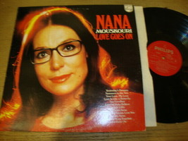 Nana Mouskouri - Love Goes On - LP Record   EX VG+ - $6.30