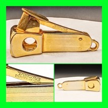 Antique Gold Tone German Small Cigar V Pocket Watch Fob - Excellent Cond... - $123.74