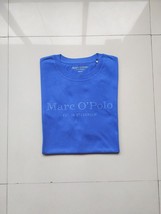 Marc O&#39;Polo Blaues Rundhals-T-Shirt WELTWEITER VERSAND - £11.65 GBP