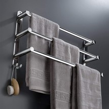 Towel Bars Towel Hanger Freely Retractable 20-30 Inche Stainless Steel 304 Bath - £31.37 GBP