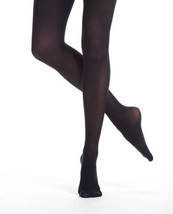 Capezio 14 Black Women&#39;s Size Small (4-6) Hold and Stretch Footed Tights - £7.98 GBP