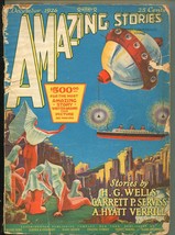 Amazing Stories December 1926-H.G.WELLS-FR - £459.41 GBP