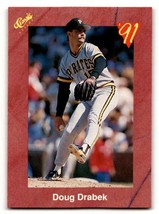 1991 Classic II #T79 Doug Drabek    Pittsburgh Pirates Baseball Cards  ID:52699 - $1.67