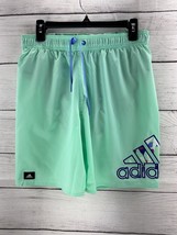 Adidas Floral Logo Classics Swim Trunks Mint Green  NWT Men’s Medium Retails $60 - £16.53 GBP